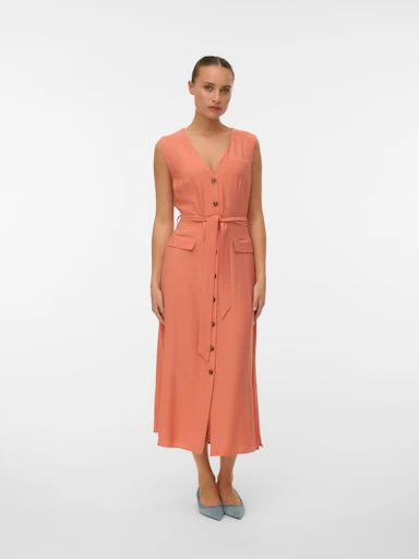 Jurken zonder mouw multicolor VERO MODA