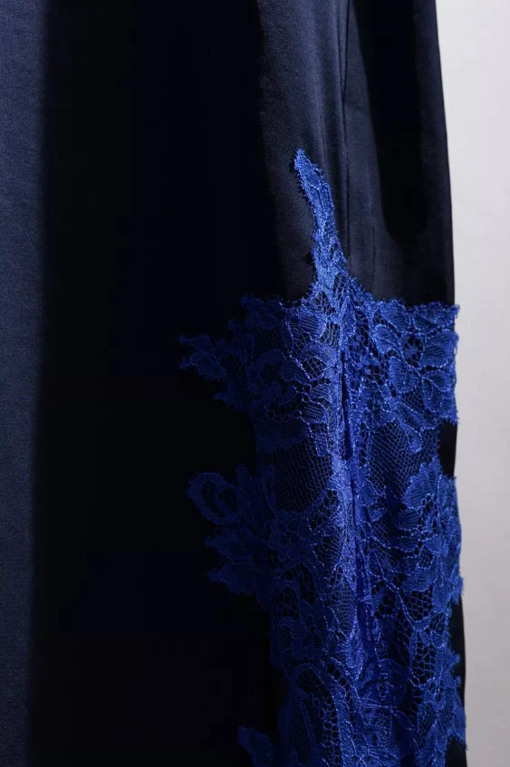 Jurken zonder mouw navy CKS - Image 2