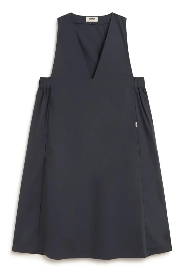 Jurken zonder mouw navy ECOALF - Image 3
