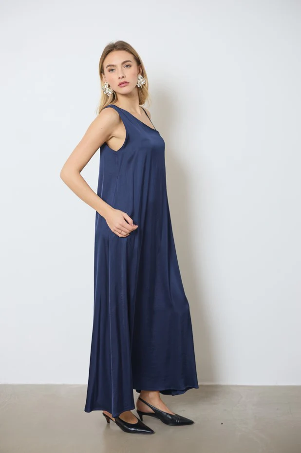 Jurken zonder mouw navy LOVE AT ME
