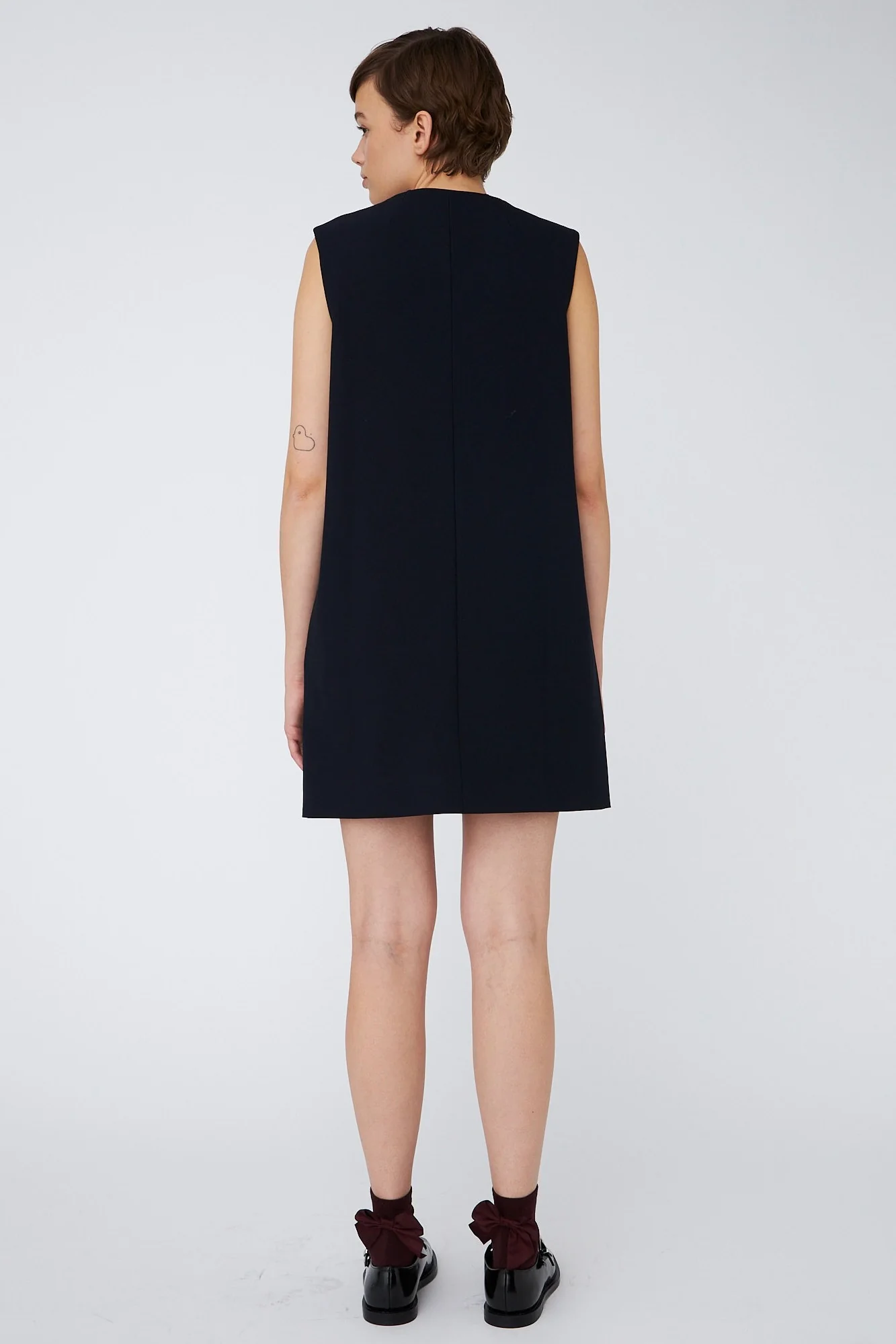 Jurken zonder mouw navy STELLA NOVA - Image 2