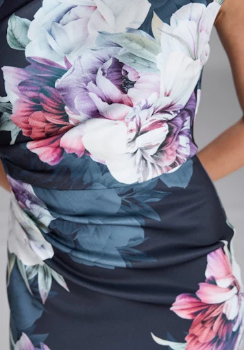 Jurken zonder mouw navy SWING - Image 5