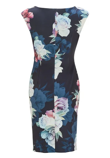 Jurken zonder mouw navy SWING - Image 7
