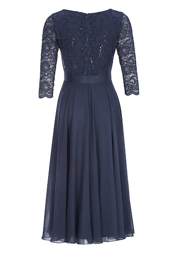 Jurken zonder mouw navy SWING - Image 7