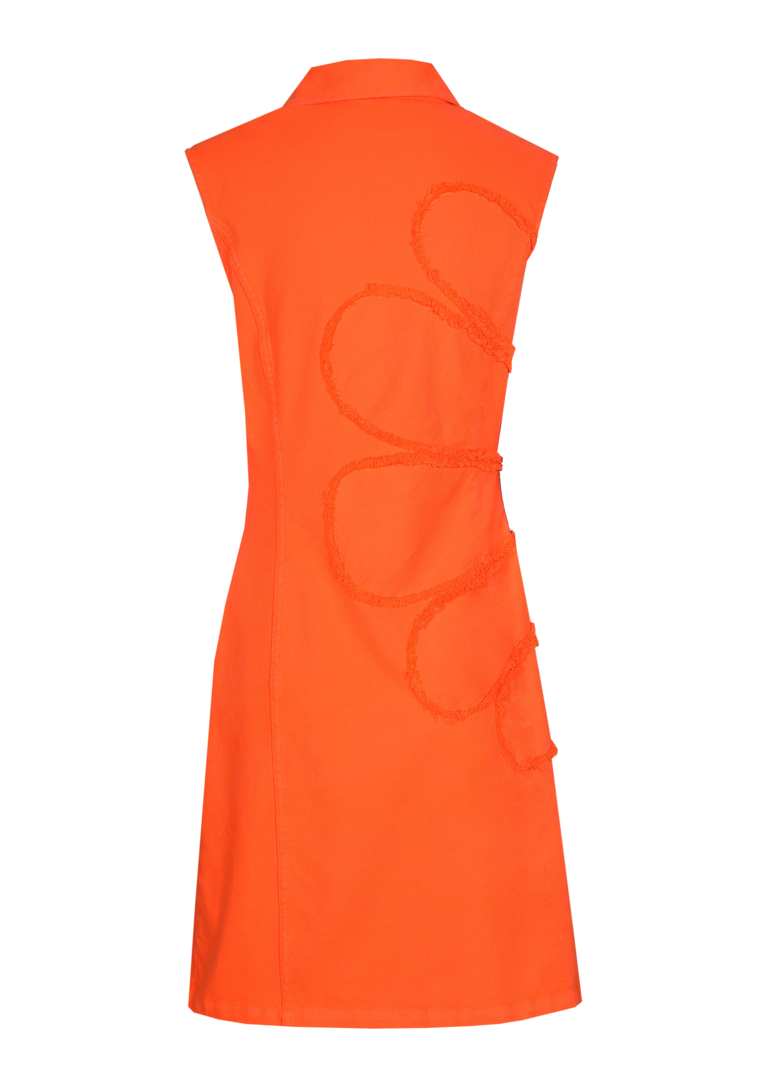 Jurken zonder mouw oranje Caroline Biss - Image 2