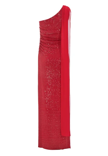Jurken zonder mouw rood SWING - Image 2
