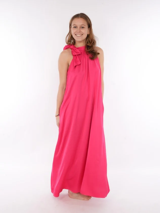 Jurken zonder mouw roze BLACK ROSE