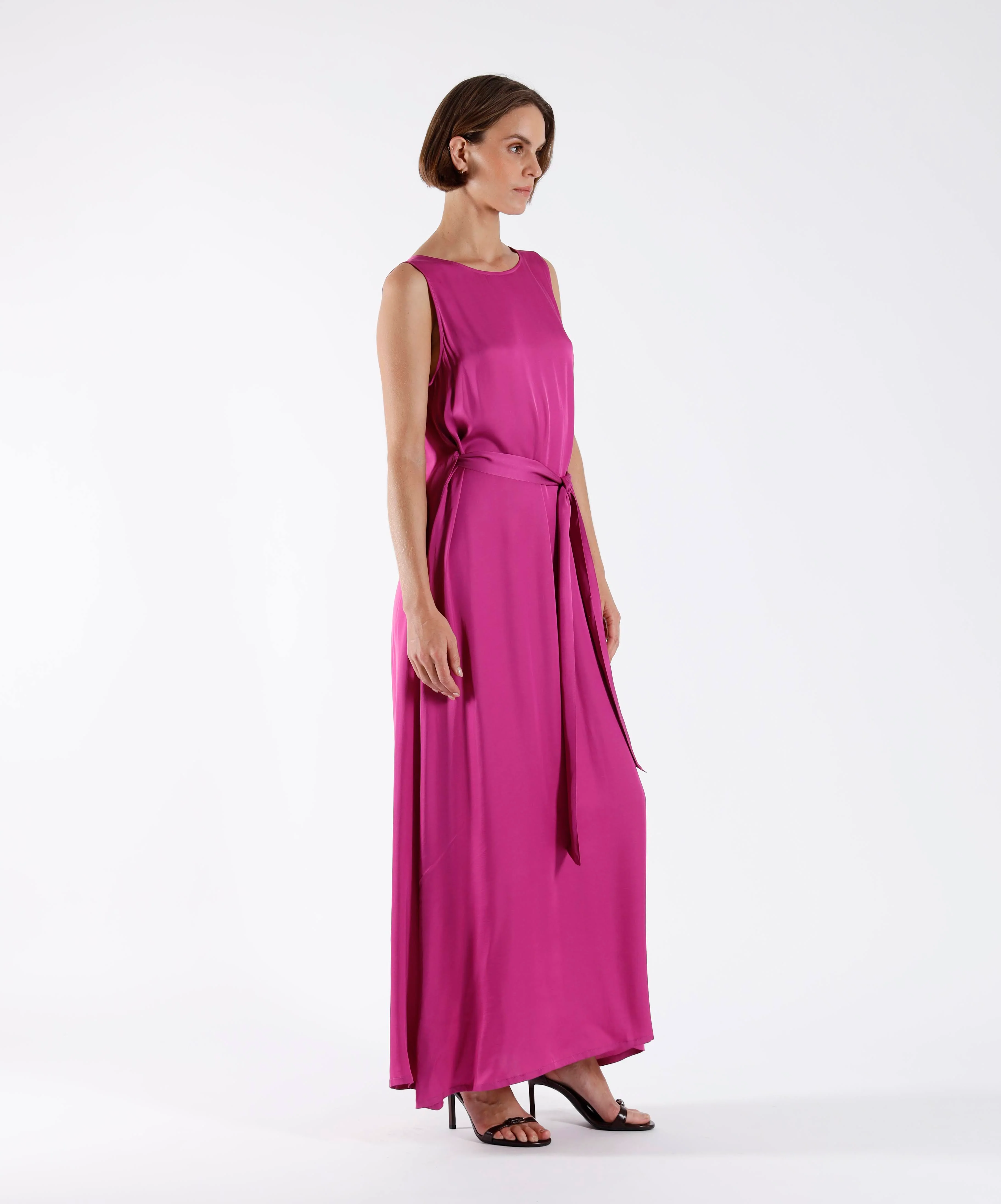 Jurken zonder mouw roze Julia June - Image 3