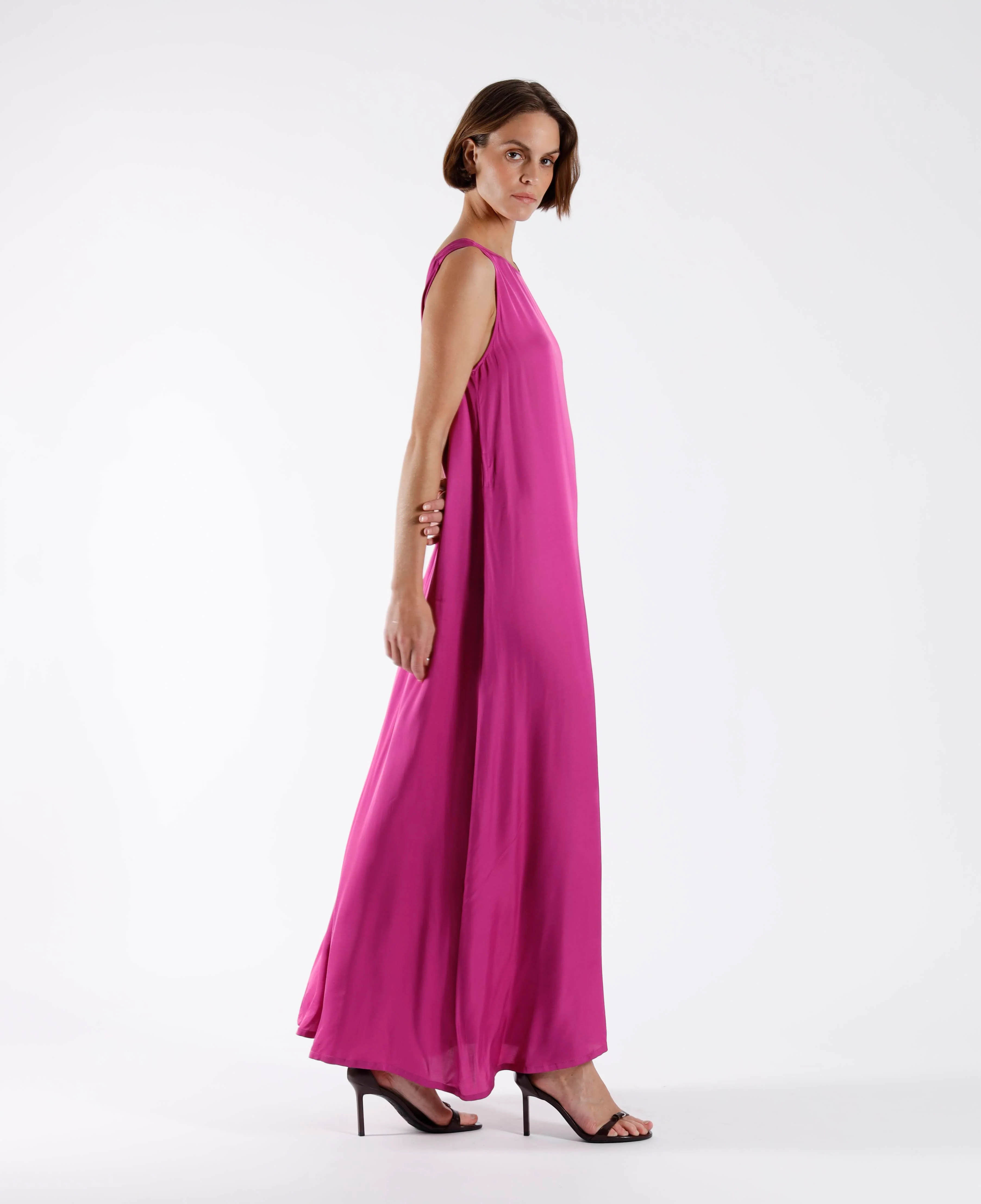 Jurken zonder mouw roze Julia June - Image 5