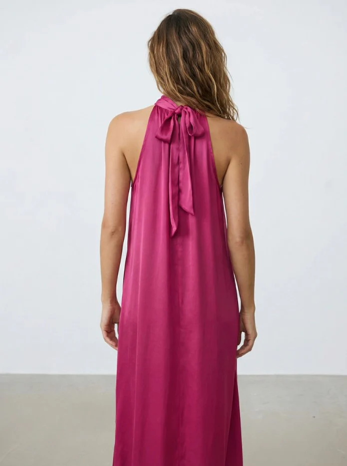 Jurken zonder mouw roze LOVE AT ME - Image 2