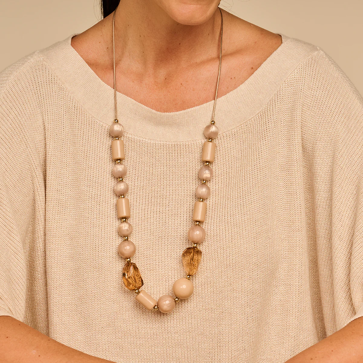 Juwelen beige Les Cordes