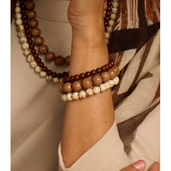 Juwelen beige Les Cordes