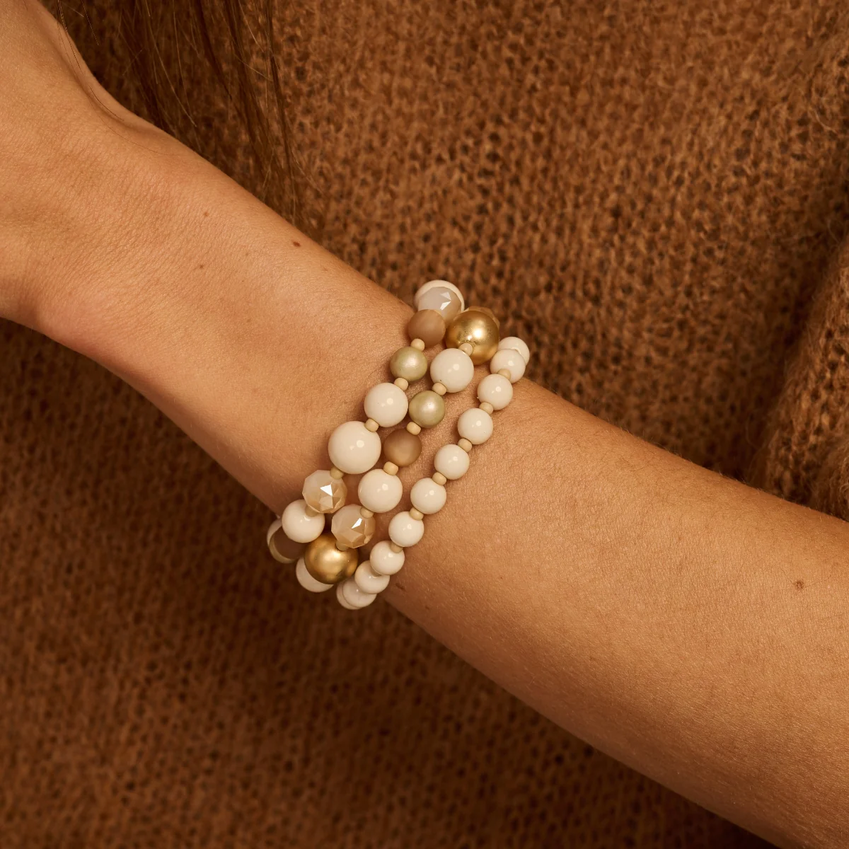 Juwelen beige Les Cordes