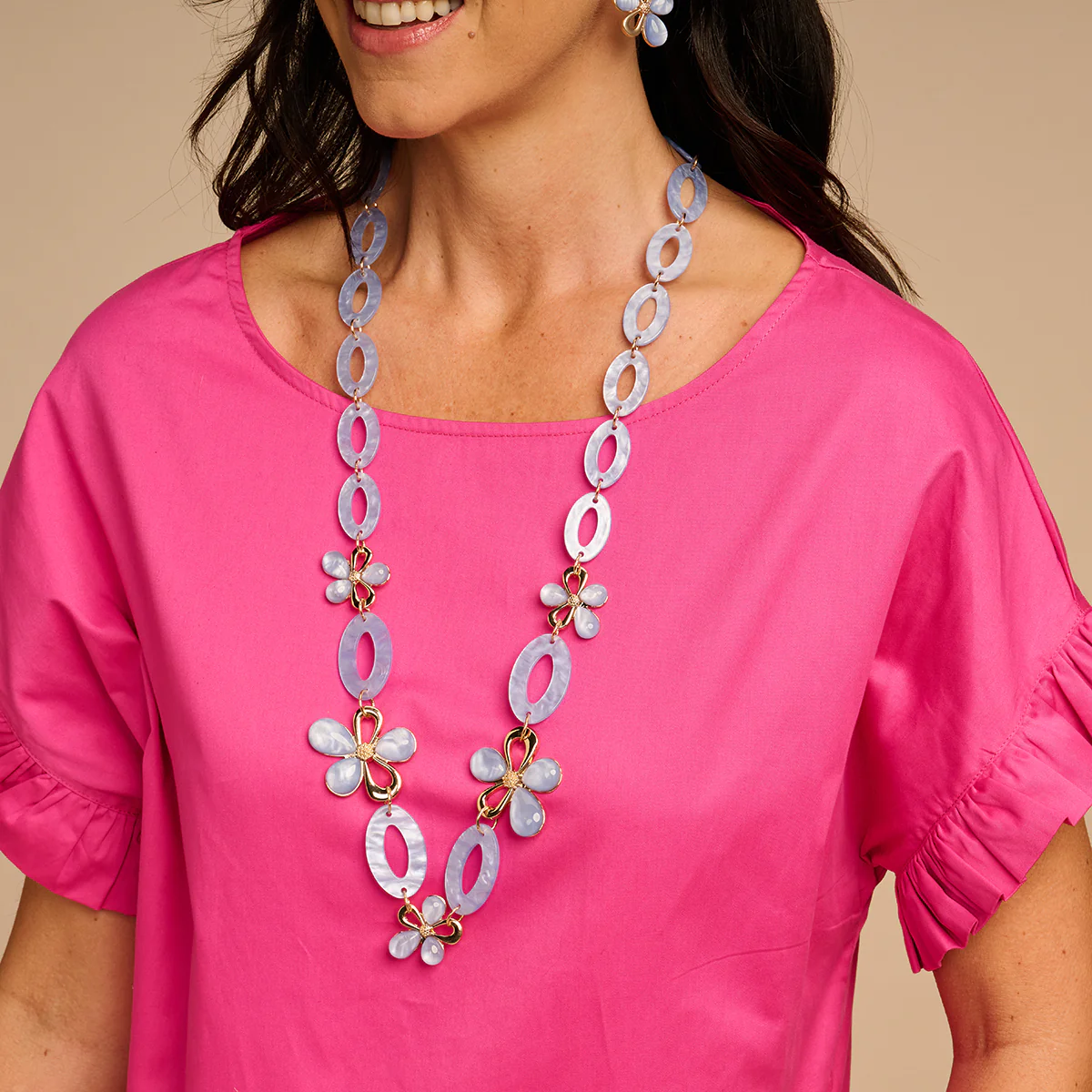 Juwelen blauw Les Cordes
