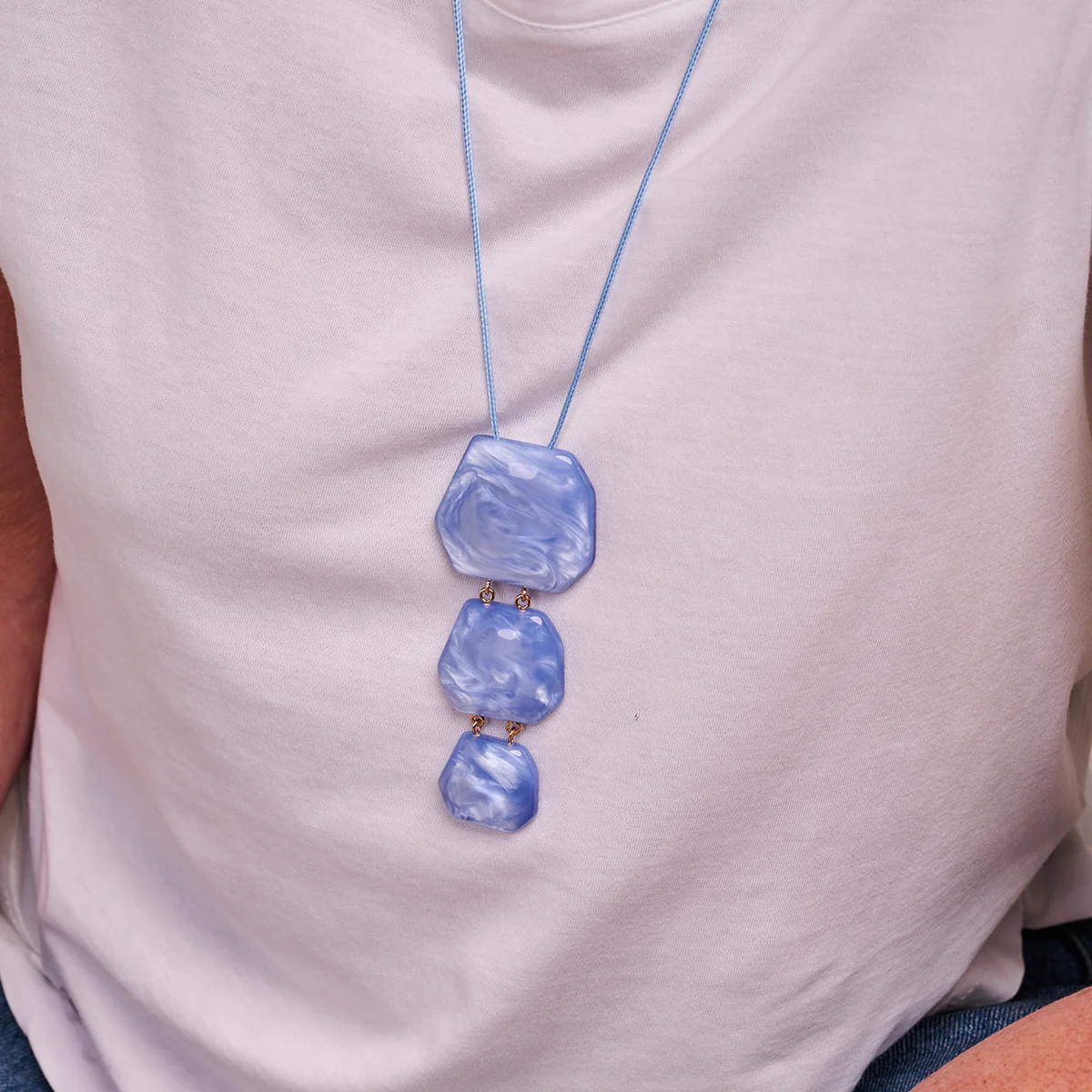 Juwelen blauw Les Cordes