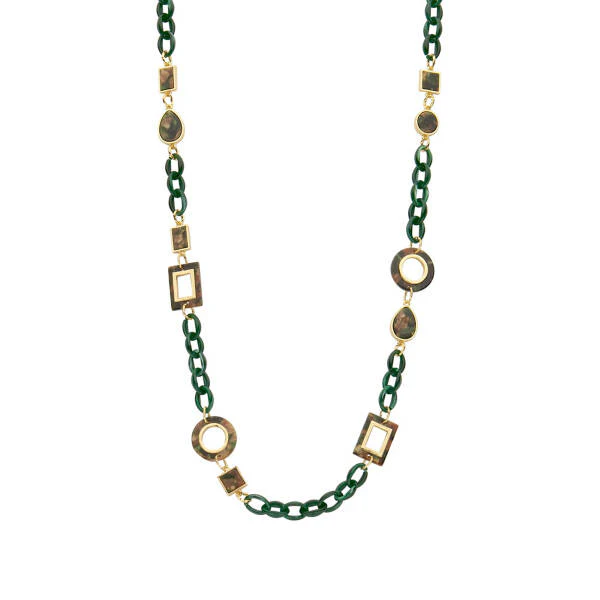 Juwelen groen Les Cordes