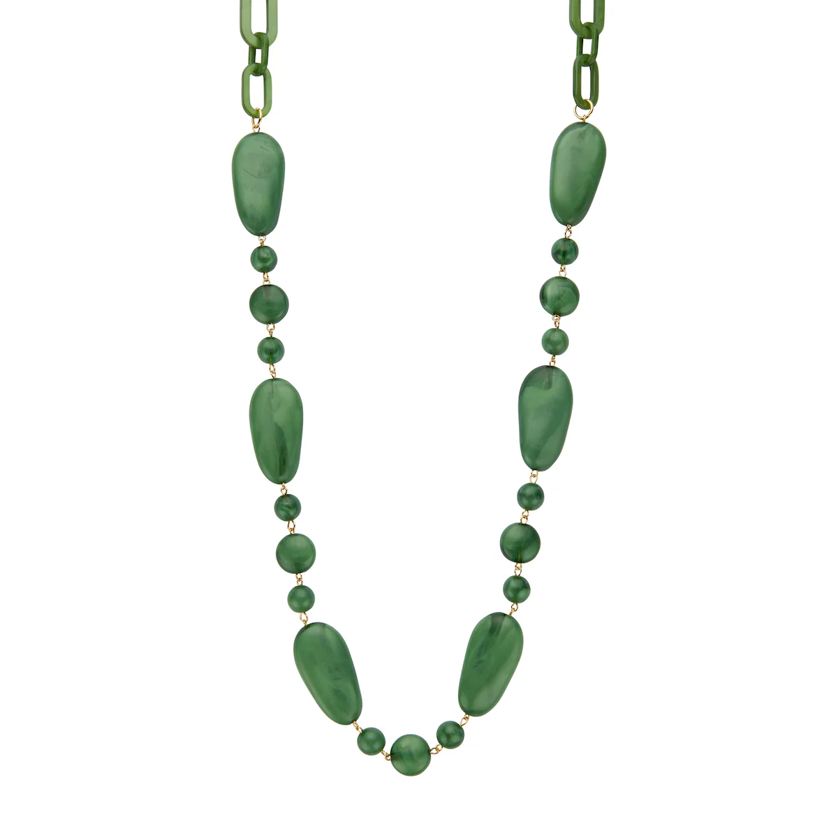 Juwelen groen Les Cordes