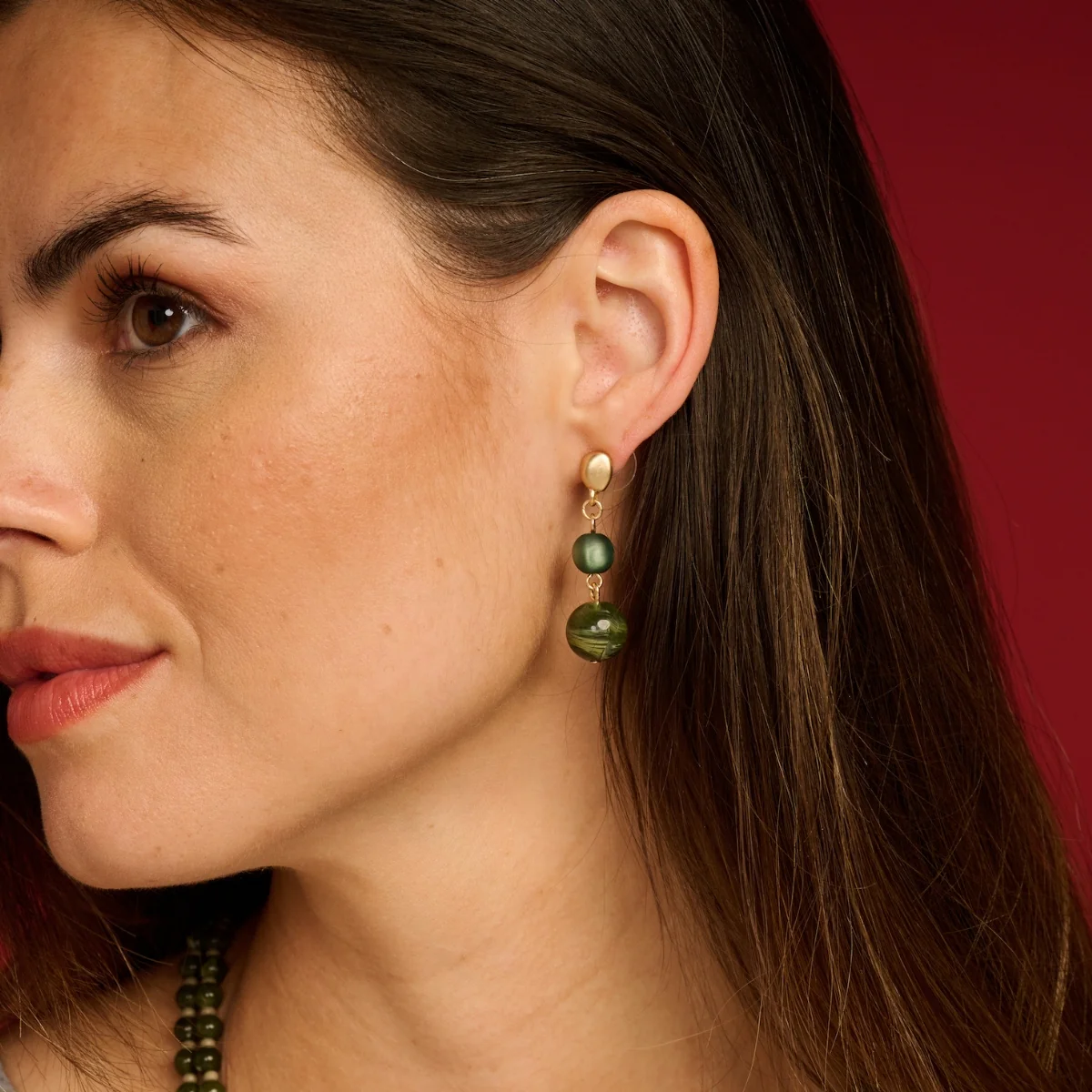 Juwelen groen Les Cordes