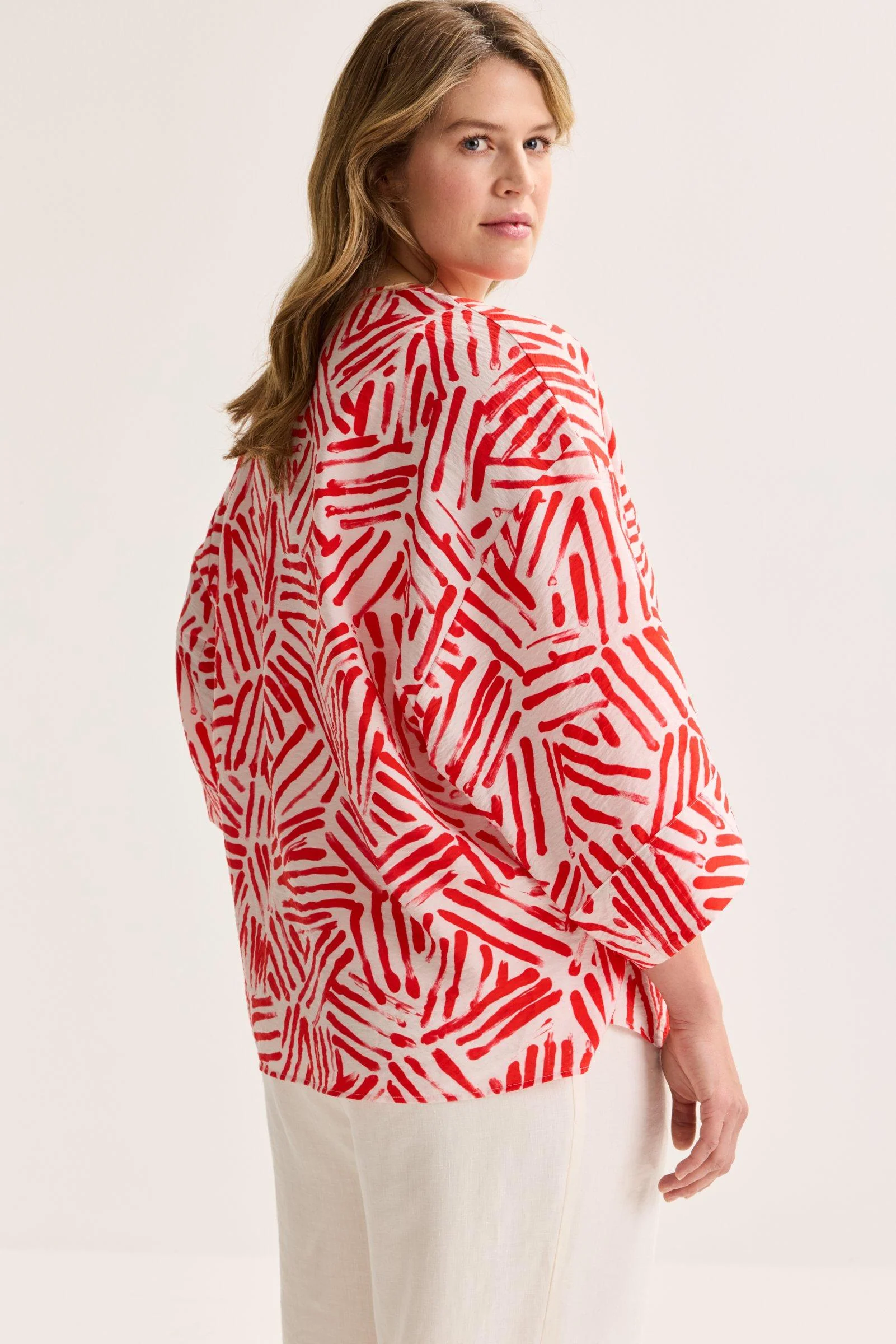 Kimono's rood Mayerline - Image 3