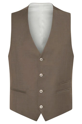 Kostuumgilets bruin DIGEL