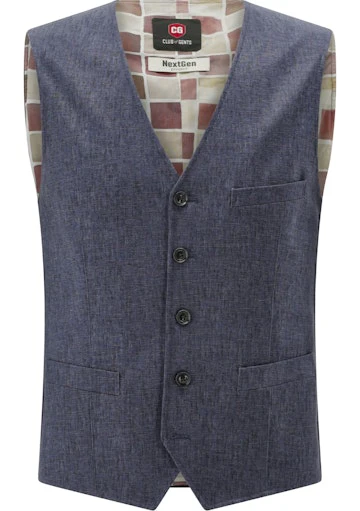 Kostuumgilets navy CLUB of GENTS