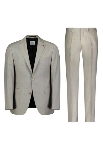 Kostuums 2-delig beige Roy Robson