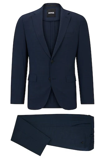 Kostuums 2-delig blauw Boss Men Black