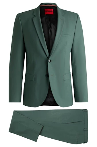 Kostuums 2-delig groen HUGO RED