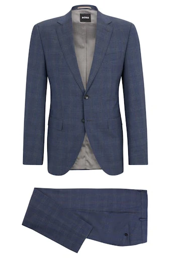 Kostuums 2-delig navy Boss Men Black