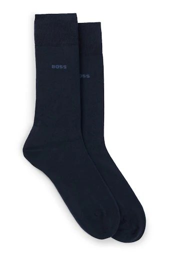 Kousen blauw Boss Men Black