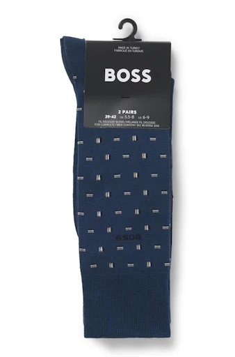 Kousen blauw Boss Men Black - Image 2