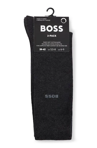 Kousen grijs Boss Men Black - Image 2