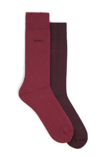 Kousen rood Boss Men Black