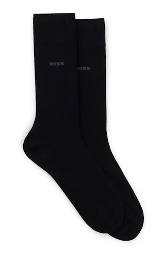 Kousen zwart Boss Men Black