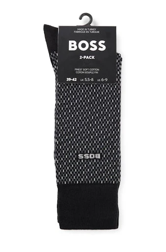 Kousen zwart Boss Men Black - Image 2