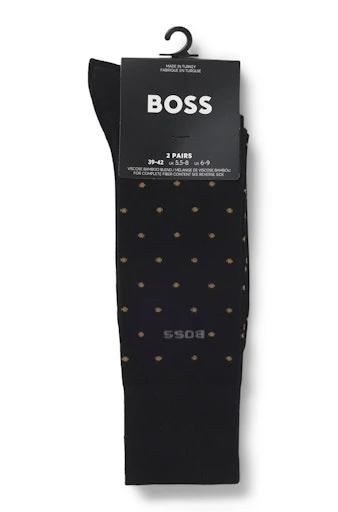 Kousen zwart Boss Men Black - Image 2