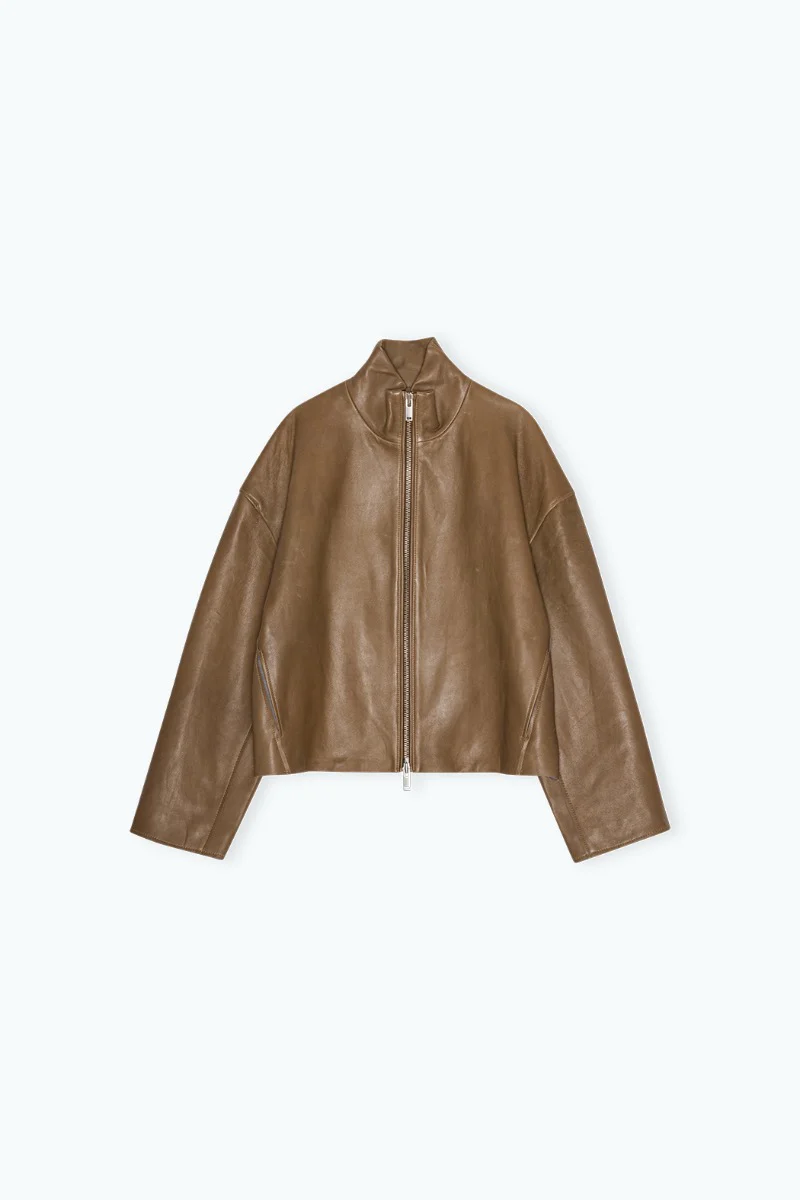 Leren jassen bruin REMAIN - Image 2