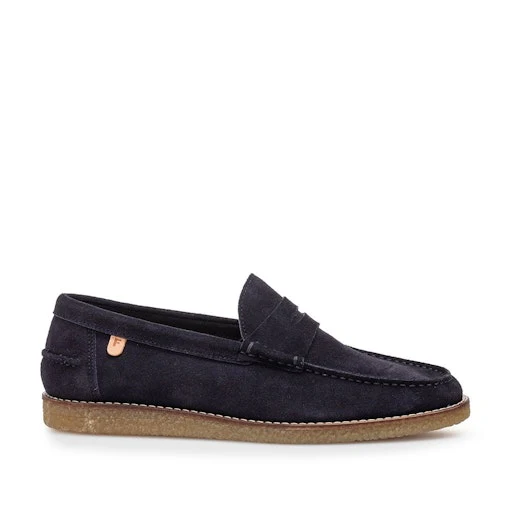 Loafers blauw Floris Van Bommel