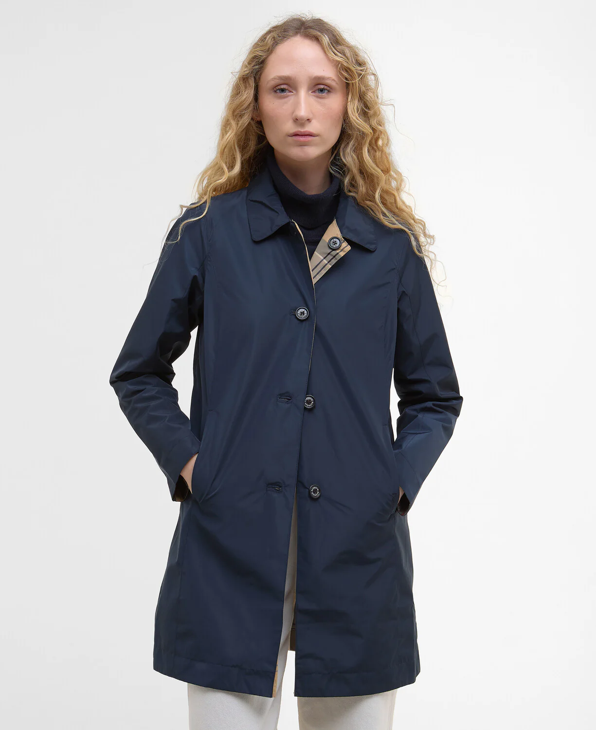 Mantels navy Barbour - Image 8
