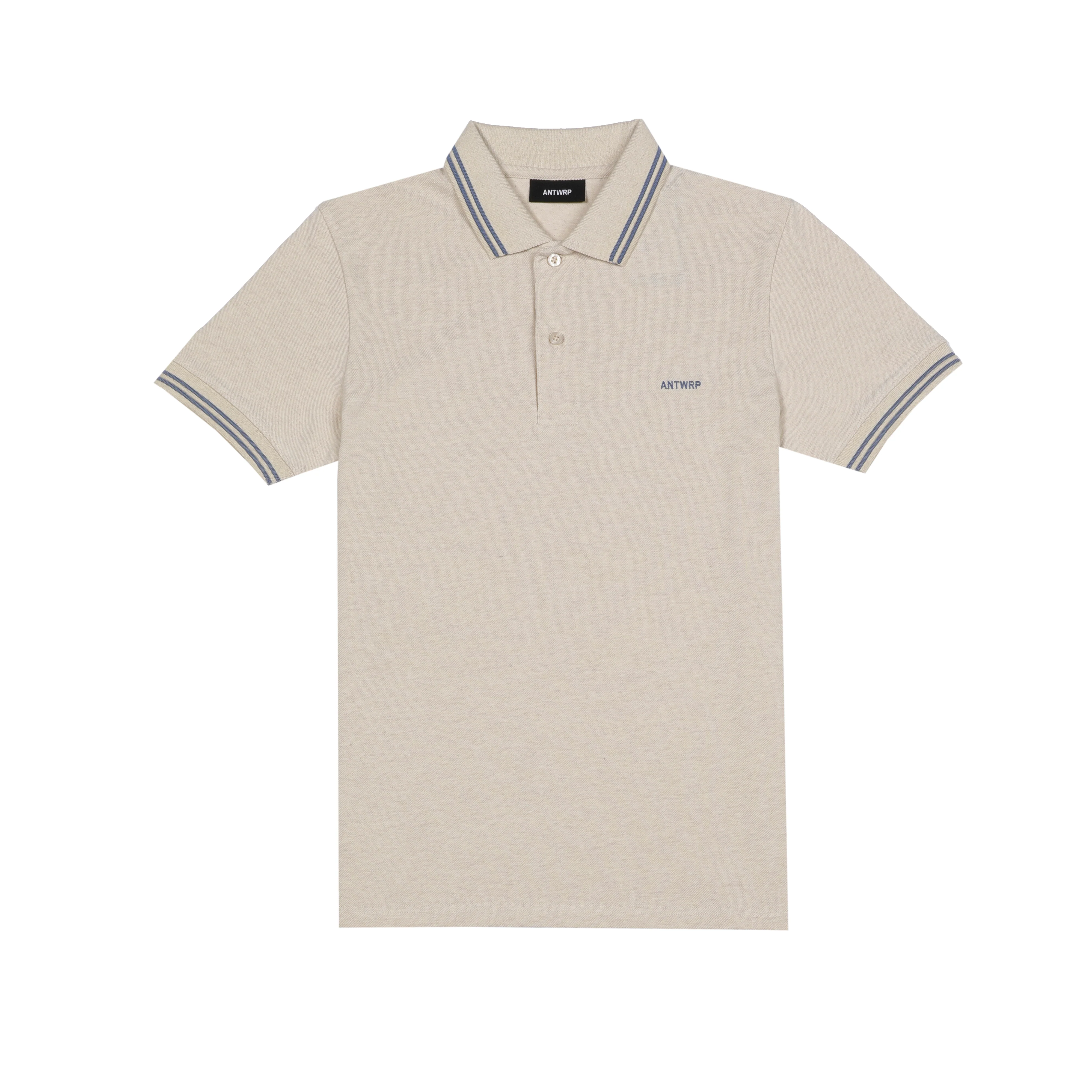 Polo's korte mouw beige ANTWRP - Image 2