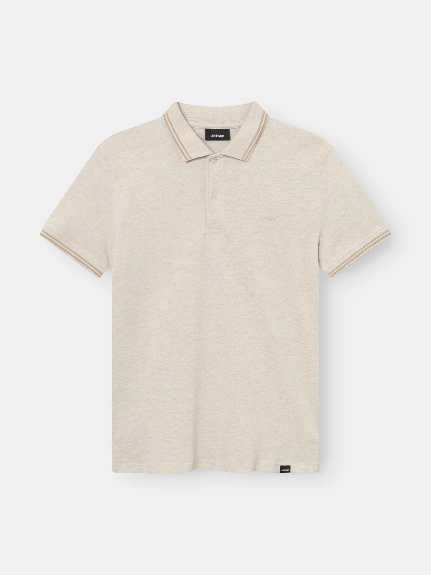Polo's korte mouw beige ANTWRP - Image 4