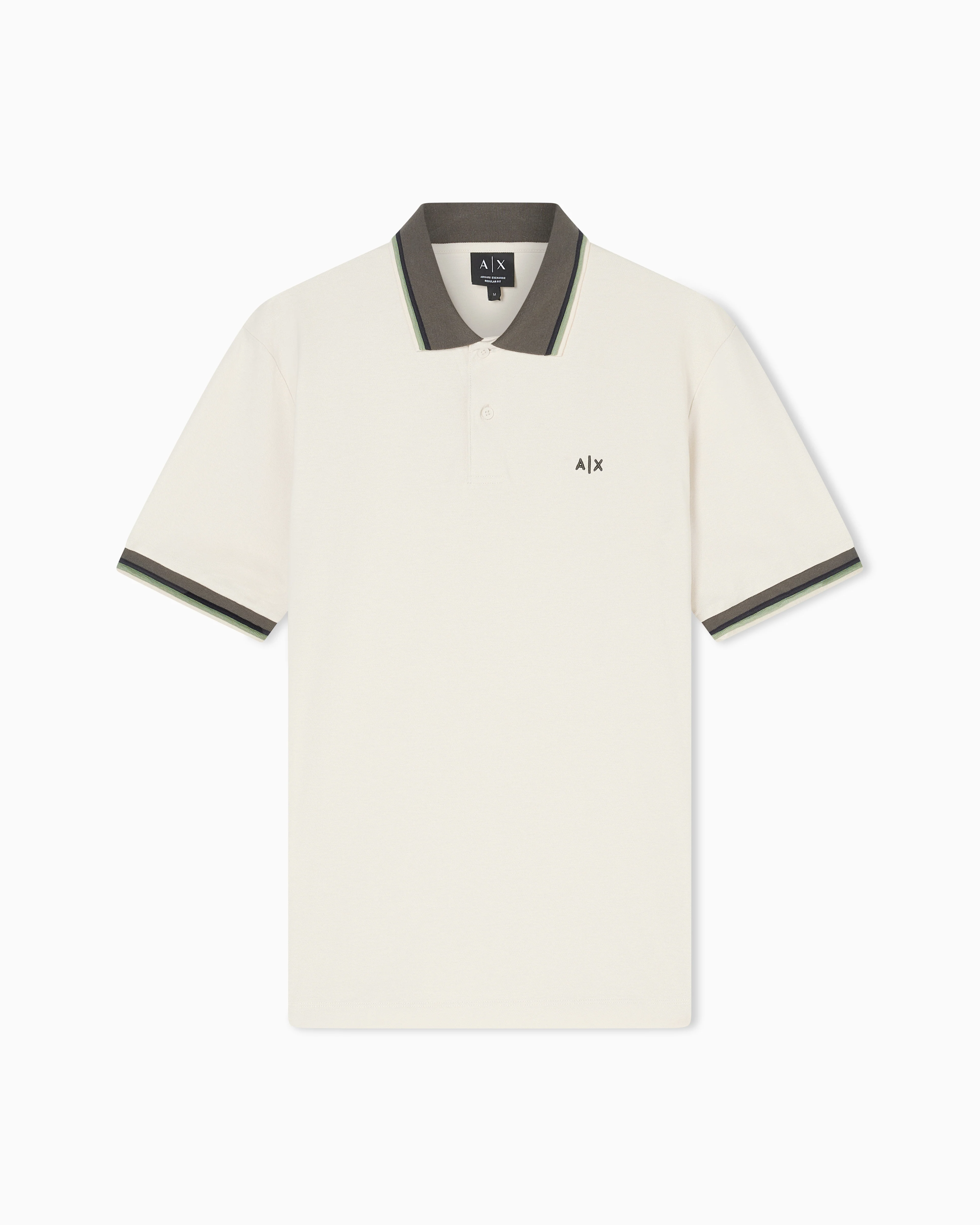 Polo's korte mouw beige Armani Exchange