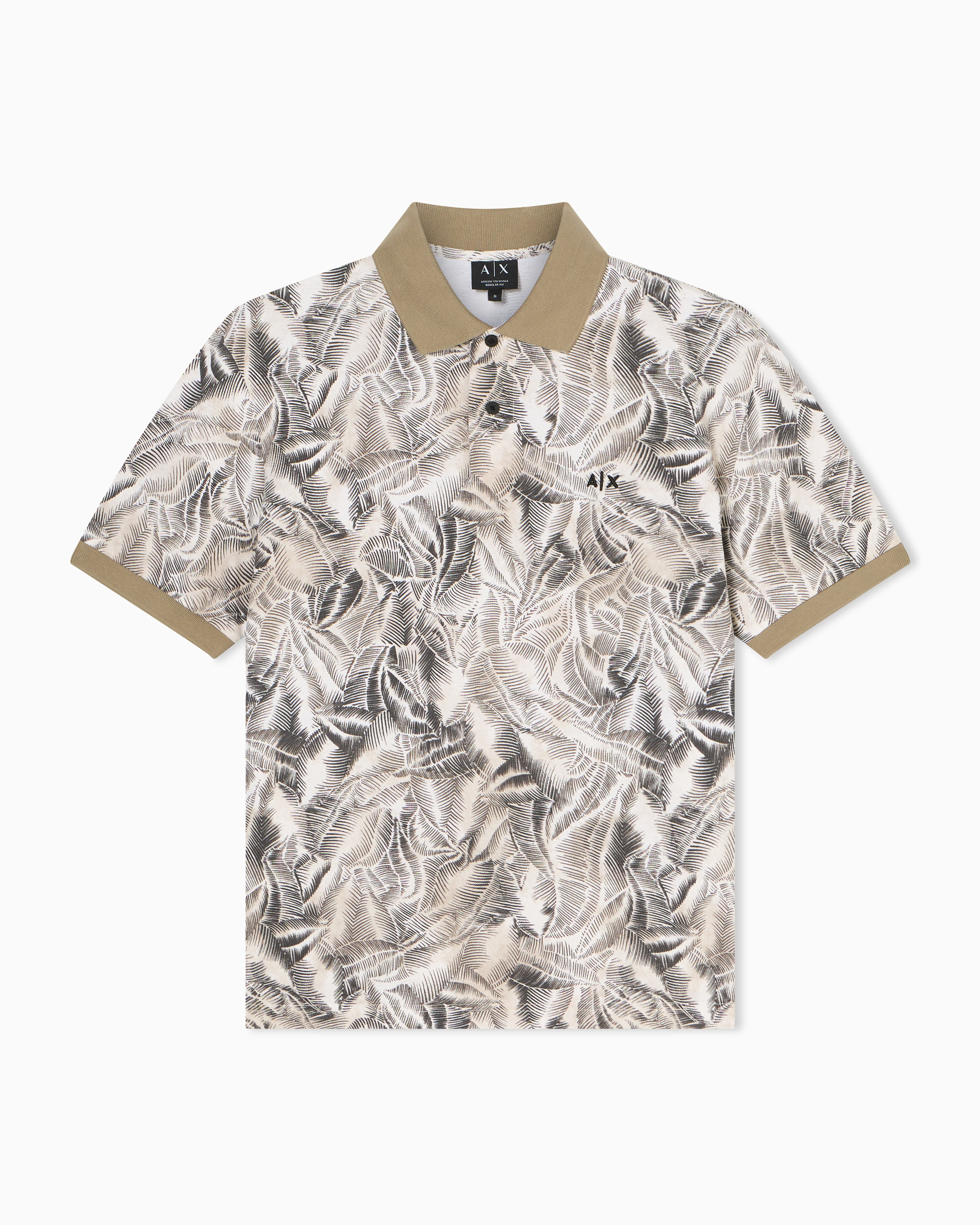 Polo's korte mouw beige Armani Exchange