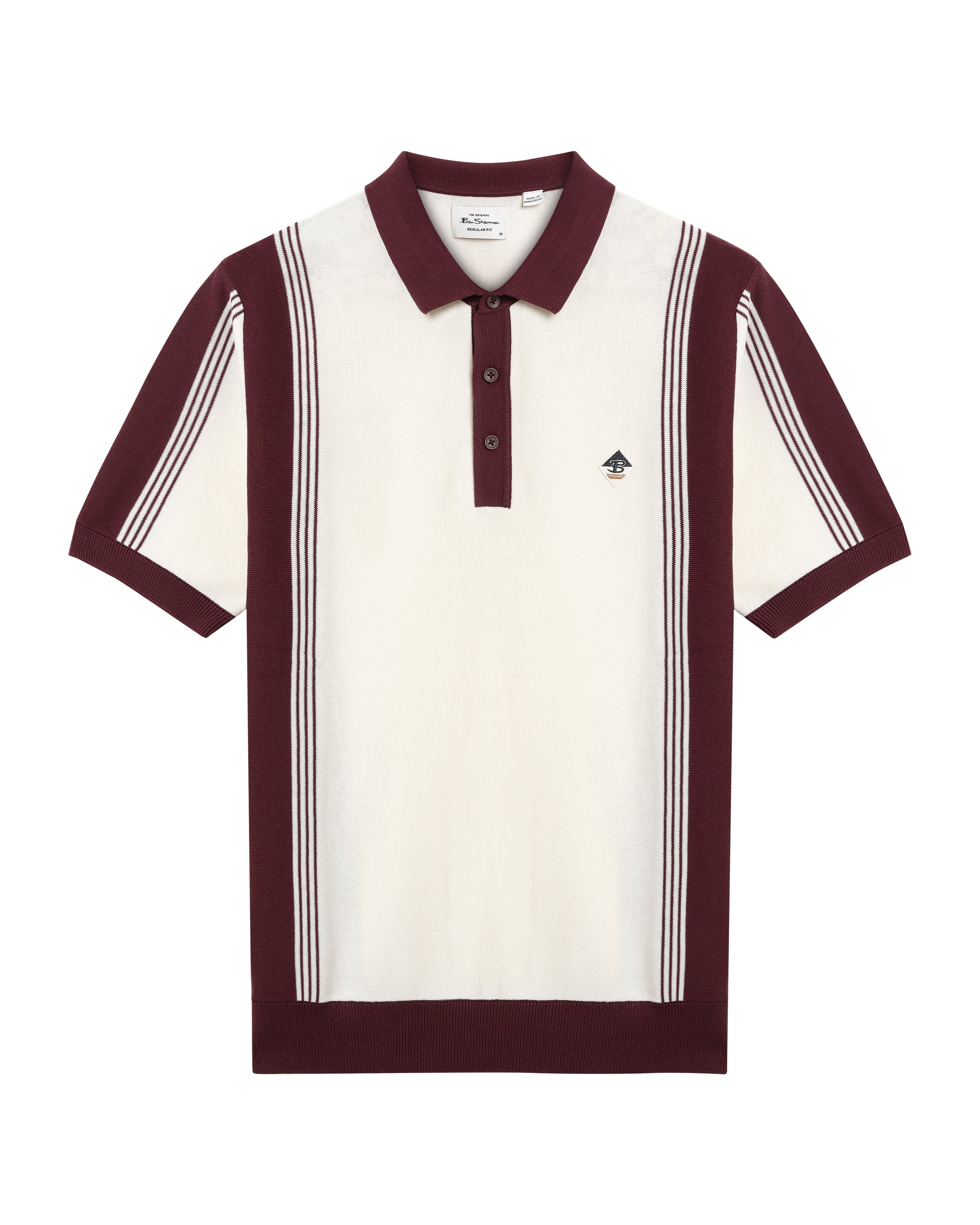 Polo's korte mouw beige Ben Sherman