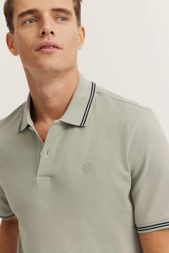 Polo's korte mouw beige Bugatti - Image 6