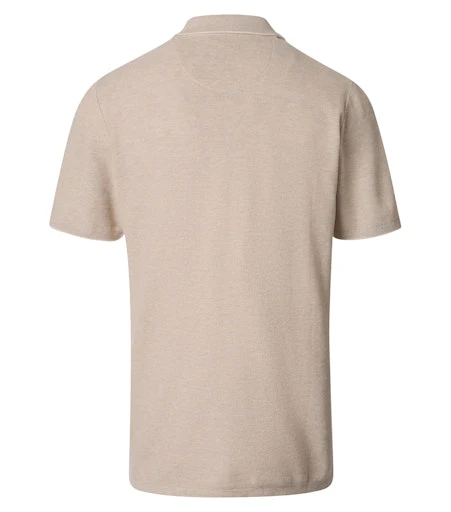 Polo's korte mouw beige Casa Moda - Image 2