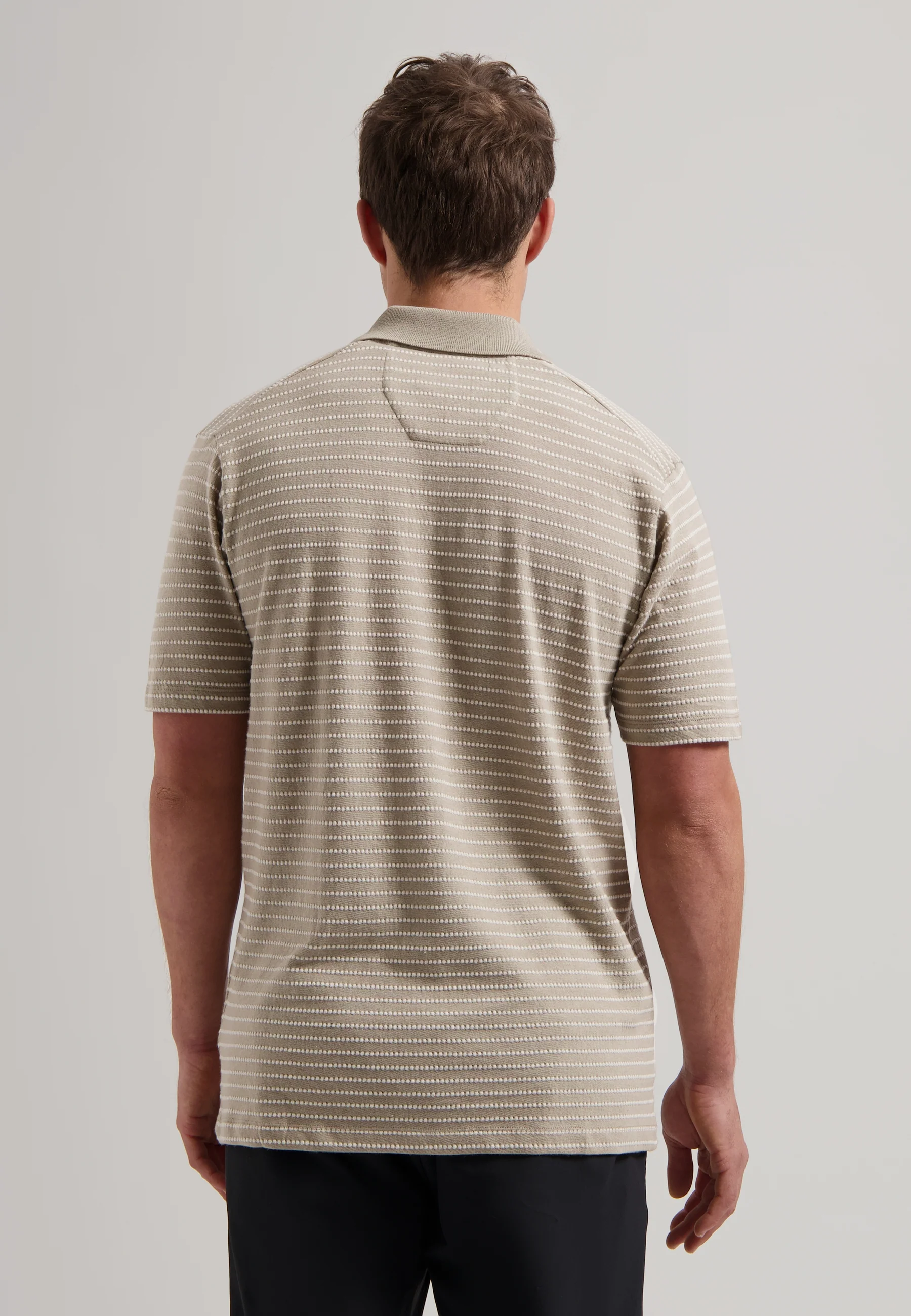 Polo's korte mouw beige Dstrezzed - Image 3