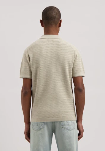 Polo's korte mouw beige Dstrezzed - Image 2