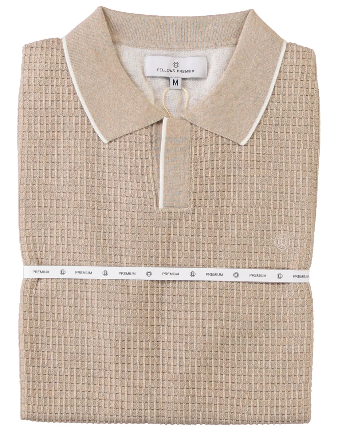 Polo's korte mouw beige Fellows United
