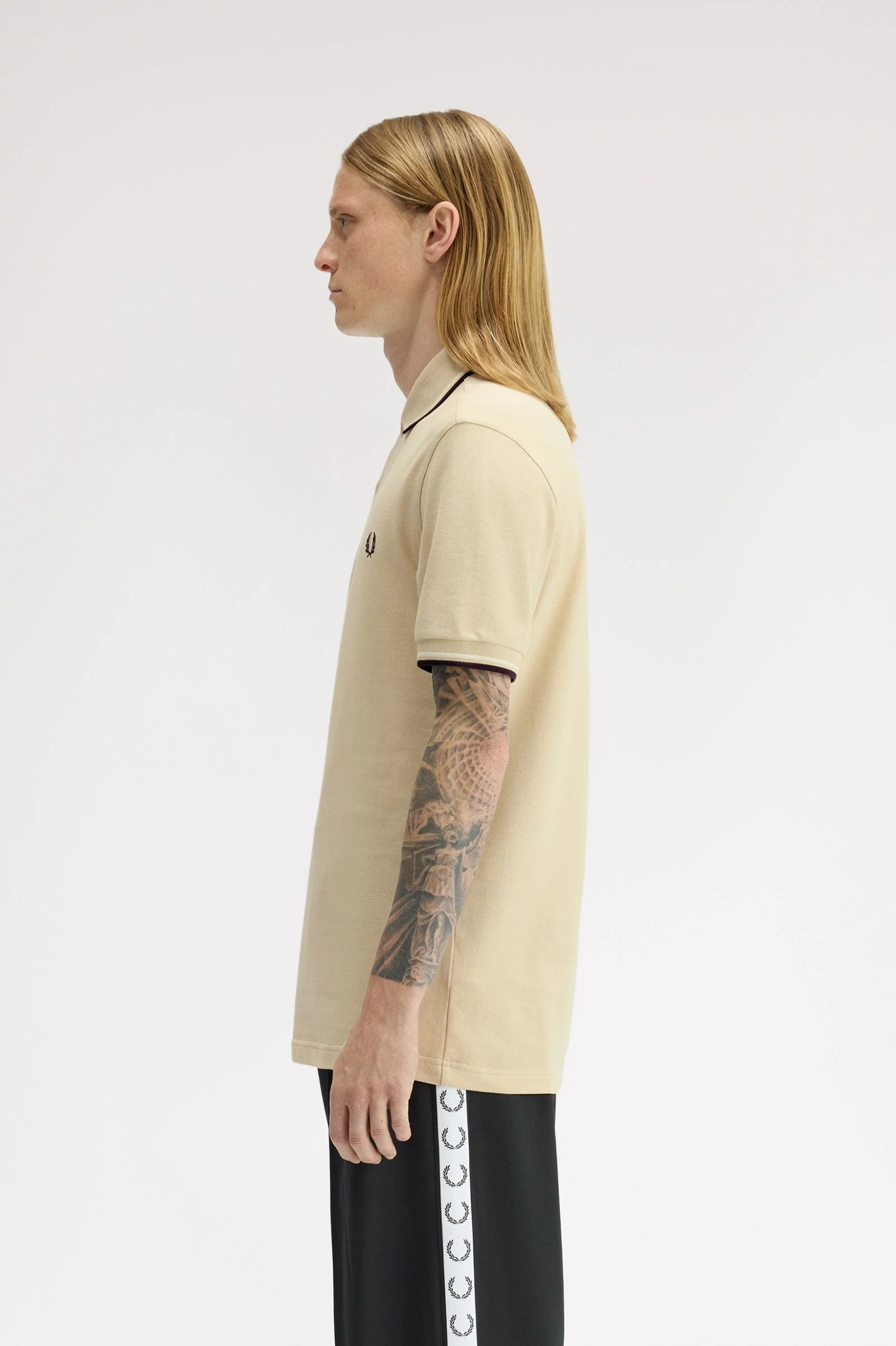 Polo's korte mouw beige Fred Perry - Image 2